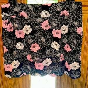 Coral Bay Women’s PL Golf scalloped edge skirt with shorts underneath & pockets